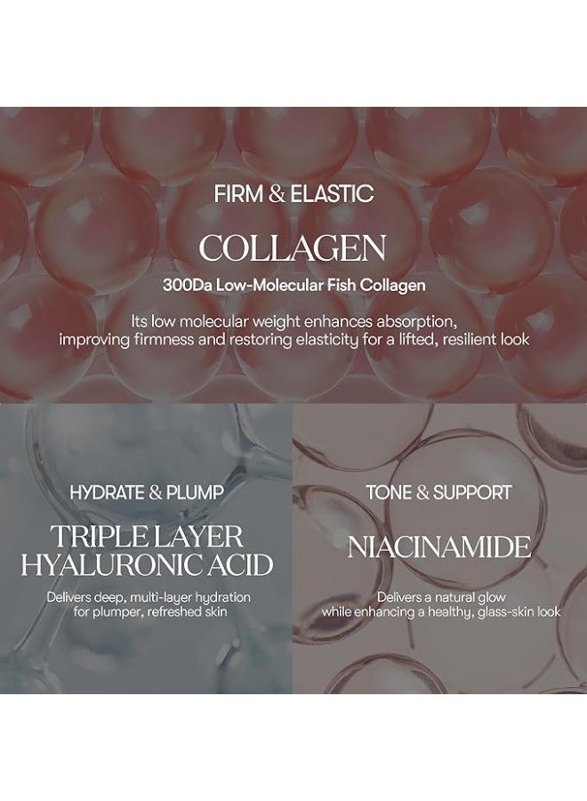 VT COSMETICS قناع الكولاجين اليومي 30 قطعة | قناع وجه لشد البشرة، وزيادة الحجم، وتحسين مرونة الجلد، إمداد لمدة 30 يومًا، العناية بالبشرة الكورية - Image 3